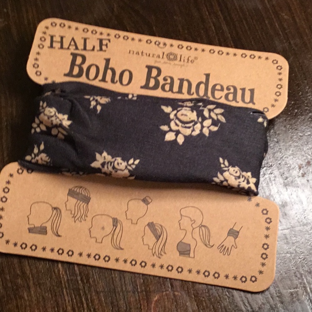 New Natural Life Half Boho Bandeau